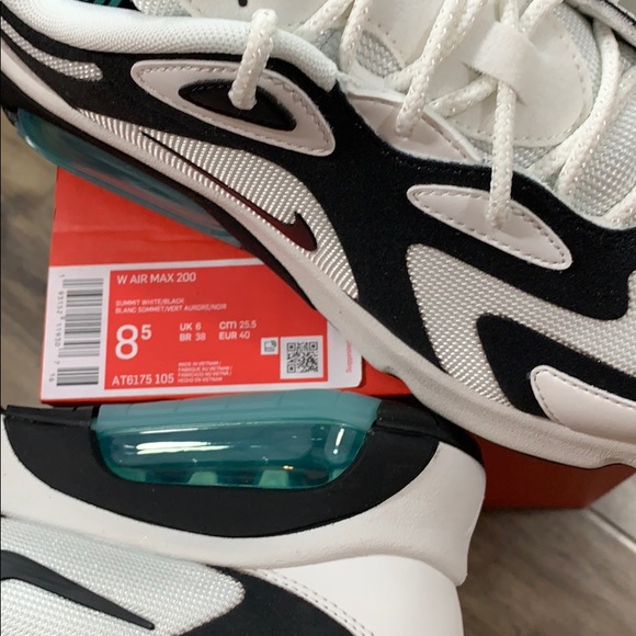 WMNS NIKE AIR MAX 200 summit white/black - Picture 12 of 16